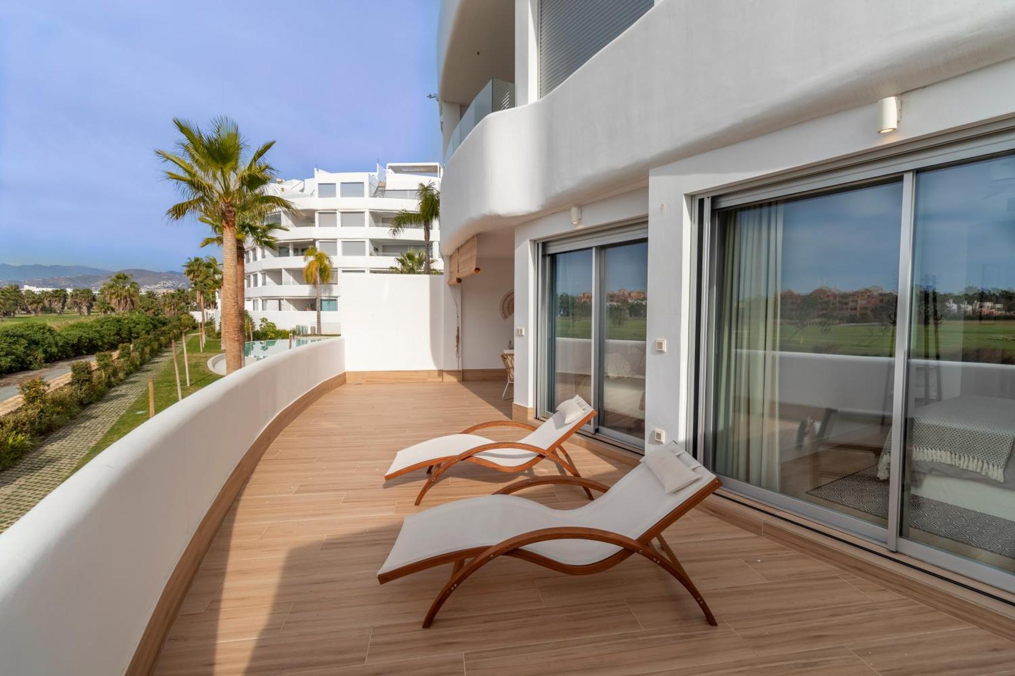 מוטריל Rentitspain Apartamento Serena Terraza Con Vista A Golf מראה חיצוני תמונה