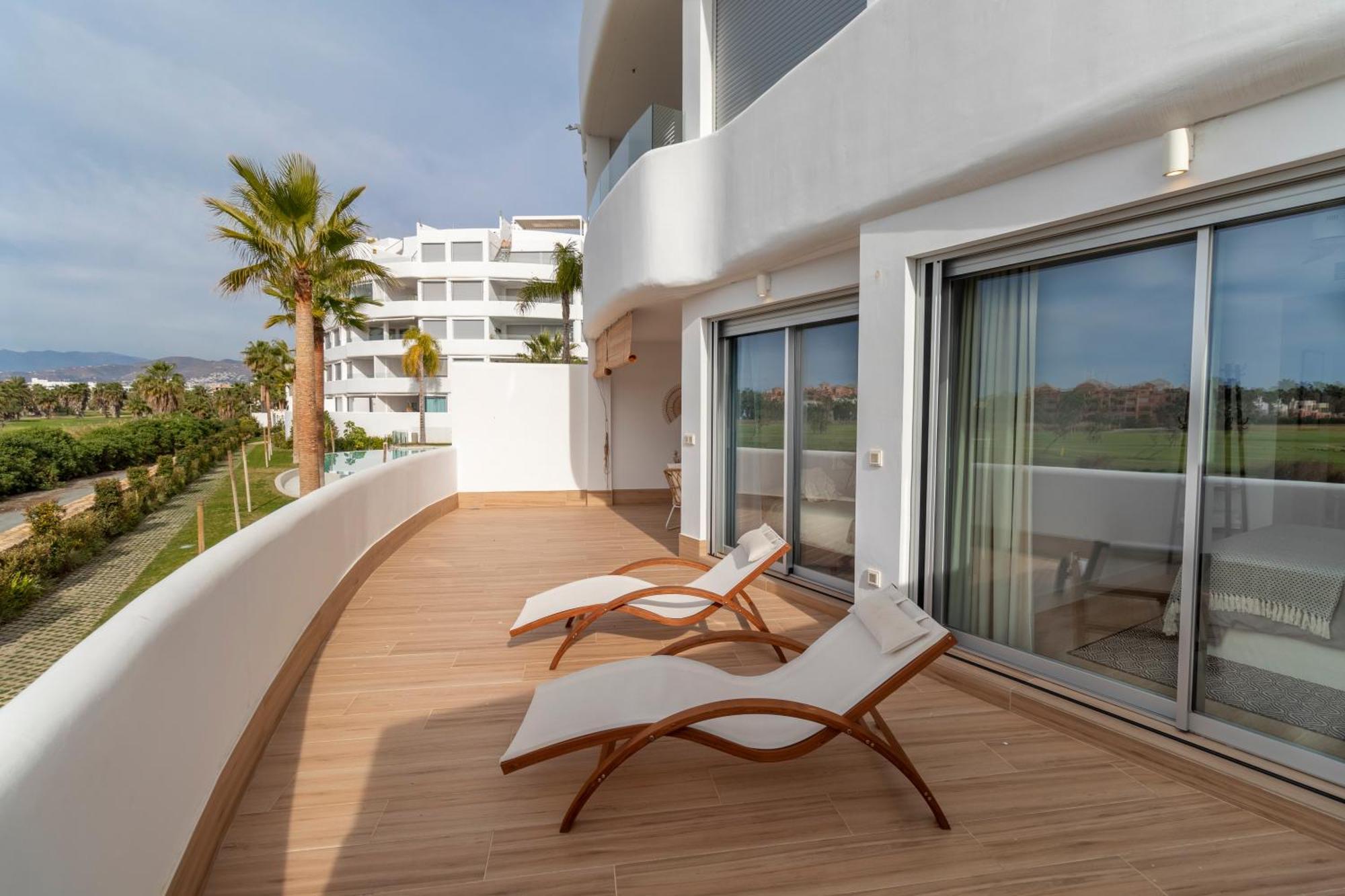 מוטריל Rentitspain Apartamento Serena Terraza Con Vista A Golf מראה חיצוני תמונה