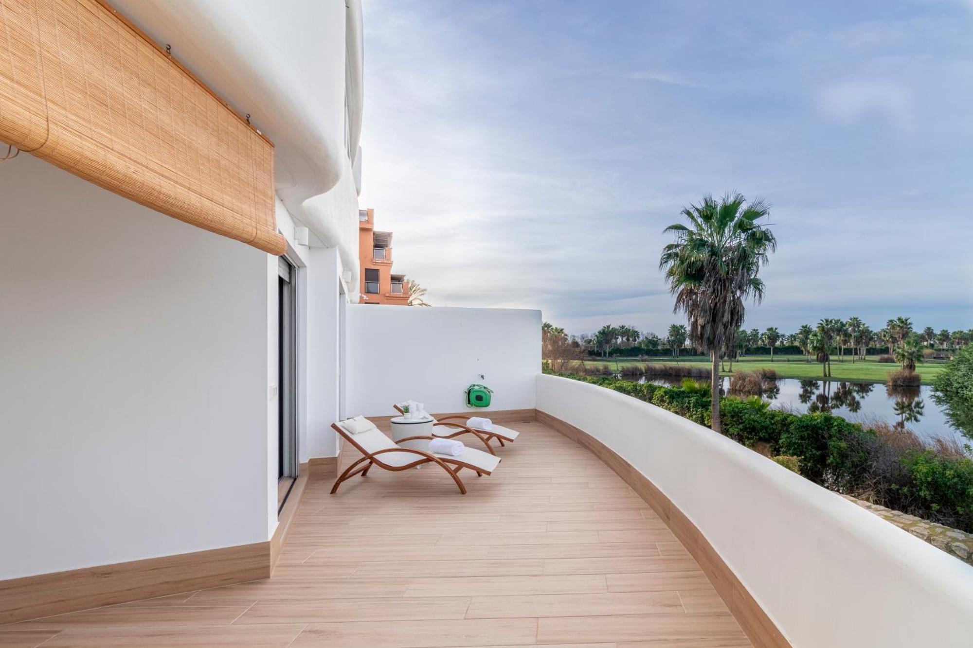 מוטריל Rentitspain Apartamento Serena Terraza Con Vista A Golf מראה חיצוני תמונה